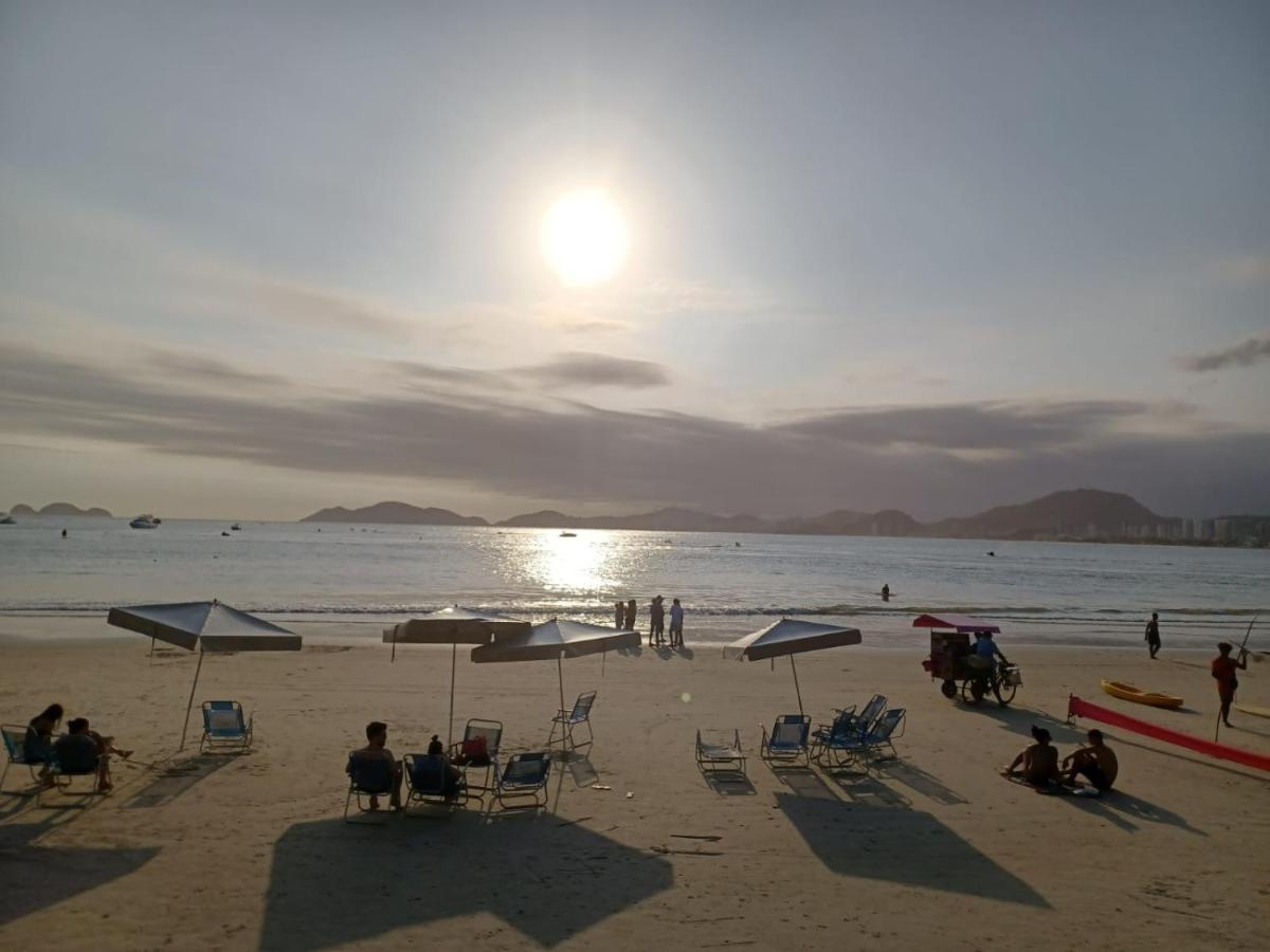 Apartamento Com Estacionamento, Wi-Fi, Ar Condicionado A 300 Metros Da Praia Da Enseada No Guaruja. Экстерьер фото